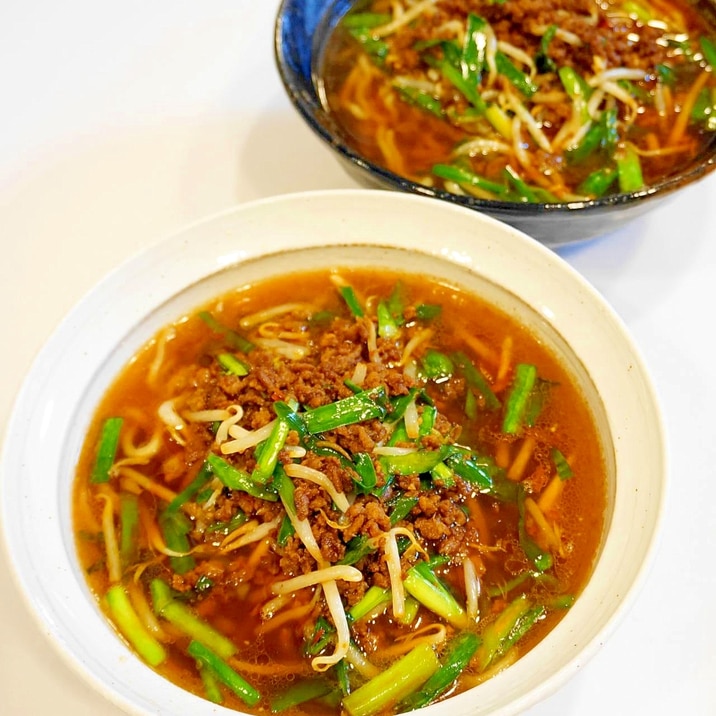 暑い日にも~寒い日にも!台湾風肉みそラーメン